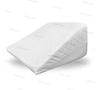 FOAM CRAFT® Orthopedic Wedge Pillow for Back Pain Relief, Antisnoring & acid reflux pillow for GERD, bed wedge support cushion for sleeping & neck pain pillow with Quilted Cover (48cm X 41cm X 30cm)