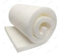 FOAM CRAFT® Upholstery Foam Sheet car seat cushion pads foam cut to size office chair gel cushion rattan garden furniture high density foam patio set chair pads & sofa bed (White, 45 x 55 x 2.5 cm)