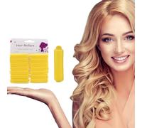 Foam Curlers - Heatless Curlers Curler Foam Sponge | Soft Sponge Edge Curling Artifact Hair Brushes for Women Non-Harmful Hairdressing Tools for Gentle Curls