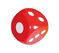 Foam Dice Learn Math Counting for Boys Girls Classroom Party Favors Red 20cm