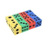Foam Dice Set 12 Pack Of Assorted Colorful Big Square Blocks For Building Educational Toys Math Teaching Pastime