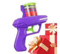 Foam Disc Shooter Toy, Fun Interactive Flying Launcher, Sensory Play Aid, Practical Game Supply, for Kids Boys Girls Teens Parks Garden Lawn Party Beaches Backyards Family Gatherings