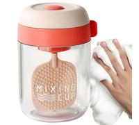 Foam Dispenser, Electric Frother, 3.94x4.53 Inches Face Cleanser Tool, Rechargeable Bubble Maker with, Leakproof Skincare Bottle for Daily Facial Wash, Shower, Travel Use