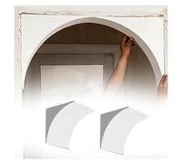 Foam DIY Arch Doorway Kit, Curved Arch Trim Molding for Interior Door Frame, Universal Half Circle Doorway Decor(26x31x31cm/10.2x12.2x12.2in)