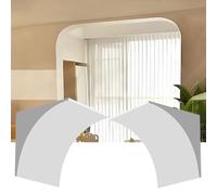 Foam DIY Door Arch Kit, Lightweight Half Round Arch Trim, Paintable Decorative Archway for Living Room Bedroom Kitchen