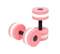 Foam Dumbbells For Aqua Aerobics, 1 Pair, High-Density EVA Foam Water Dumbbells For Pool Exercise, Floating Aquatic Fitness Barbells For Swimming Training, Weight Loss, Water Resistance Workout