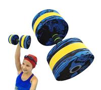 Foam Dumbbells - Water Exercise Weights, Aqua Aerobic Weights | Weights for Strength & Endurance, Soft, Buoyant Pool Weights for Low Impact Workouts, Therapy & Workout