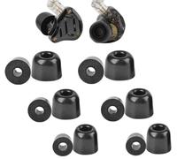 Foam Ear Tips Replacement for for KZ ZS10 Pro/Pro 2 / ZAR/ZSN Earphone, Memory Foam Ear Tips Earbud Tips Noise Canceling Foam Eartips Ear Plug Ear Tip S/M/L 3 Size 6 Pairs, Black, 5156pb