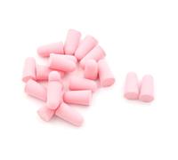 Foam Earplugs, 20pcs PU Foam Ear Plugs Anti Noise Snore Earplugs Comfortable for Study Sleep(Pink)