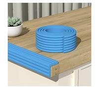 Foam Edge Guard Extra Wide Soft Rubber Padding for Table Corner Protection(Blue,5m)