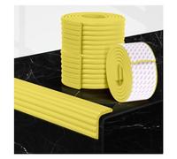 Foam edge protectors， Foam Wall Protector Strip, Safety Table Cushion For Fireplace Stair, 78.7in Long(Yellow,2pcs)