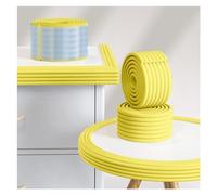 Foam edge protectors， Pre-Taped Edge Corner Protector, Protective Foam Cushion Strip Stair Cabinet Sharp Table(Yellow,1pcs)