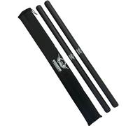 Foam Escrima Sticks with Armory Case - Pair (Black)