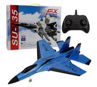 Foam Fighter Jet Plane 2.4G RC SU-35 | Remote Control Glider Airplane Xmas Gift