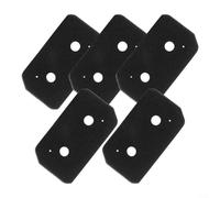 Foam Filter Kit for Bosch and for Siemens Washer Dryers, Series 4 & 8 Compatible, 5-Pack Replacement Sponge Filters, Efficient Dust Capture, Easy Install, Black