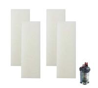 Foam Filter Pad Block for Fluval 206/207/306/307 Canister Filters, A222A1 Aquarium Filter Media Kit for Mechanical & Biological Filtration, Bio Foam Filters Pad Replacement Media Inserts Set - 4 Pack