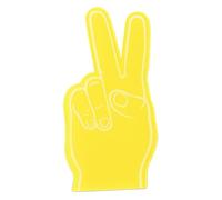 Foam Finger - 35cm Giant Hand Prop, Lightweight Cheer Accessories, Soft Sport Fan Glove, Bold Number Sign | Eye Catching Spirit Prop for Athletics Competition Games Eventsinger ensures com