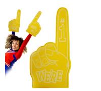 Foam Finger - Party Accessory, Sports Support | Giant Colorful Foam Finger, Lightweight And Comfortable, Perfect For Cheering Teams, Sporting Events, Concerts, Fun Accessory, Gift