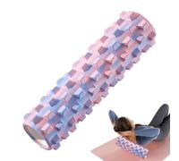 Foam Fitness Roller, Intensive Deep Muscle Massage for Core and Core, Deep Effective Yoga Pilates Training Roller for Warm-Up Workout Relaxation On the Go Women Men