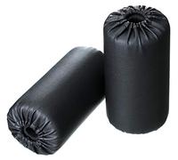 Foam Foot Pads Rollers Set of a Pair (7"x3.5"x20mm) for Home Gym Exercise Machines Equipments Replacements with 1 Inch Rod