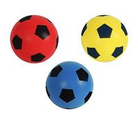 Foam Football, Size 5, Blue+Red+Yellow