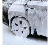 Foam for Pressure Washer, High Pressure Soap Dispenser with 1/4" Quick Connect and Adjustable Nozzle, Compatible with Electric Pressure Washers with M22-14mm Threads(Black and Yellow)