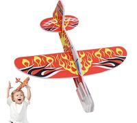 Foam Glider - Flying Airplanes for | Portable Build Airplane Model for Fun Games in the Summer Park in the Classroom At Beach Garden Parties