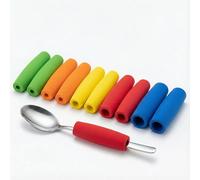 Foam Grip Tubing Kit for Adaptive Utensils & Silverware - Built Up Handle Aid for Arthritis, Elderly, Parkinsons, Stroke - Non-Slip Pencil Grips & Tool Holder - 5 Assorted Sizes (10 Pack)