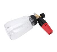 Foam Gun, 1000ml Foam Sprayer with Adjustable Foam Lance, Auto Cleaning Foam Gun with 1/4in Quick Coupling