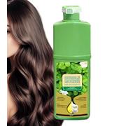 Foam Hair Dye - 500ml Bubble Mousse Shampoo, Natural Botanical Gray Hair Coloring Mousse, Long Lasting Plant Dying Mousses For Men Women Home Salon Daily Bathroom Travel