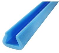 Foam Hand Rail, Door Frame & Spindle Protection - 2 mt 60mm x 80mm | Heavy Duty Lightweight Foam Flexible Protection | 100% Recycled | TRIOPLUS