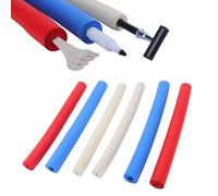 Foam Handle Sleeve, 6pcs 30.5cm/12in Non Slip Foam Grip Tubing Cover Utensils Pen Holder Padding Tube Grip Aid Handle Hollow Tube for Elderly Kids