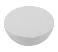 Foam Hemisphere Blank, White Foam Ball for DIY Crafts, Models, and Ornaments(7.5cm)