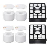 Foam & HEPA Filter Kit for Shark Hoover Filter NZ801UKT NV680 NV681 NV801 | Includes 2 foam, 2 felt & 2 HEPA filters. Fits NZ801UKT, NV680/681/682, NV801/803/810, AZ910 & AX910; not NV500/NV755/NV650.