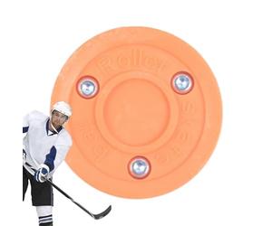 Foam hockey puck: padded polymer, skill pad, silent glide pad, smooth movement handling tool for damage prevention, training equipment