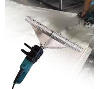 Foam Insulation Removal Tool, 1800W Spray Foam Flatting Saw, 14.5m/s Speed for Polyurethane Wall Trimming, Closed Hole 700mm