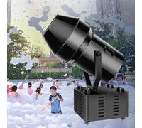 Foam Jet Machine, 2000W Stage Effect Foam cannon, Foam Production Area 30m³/min Distance 6-8M, Bubble Making Machine for Summer Pool Party, Kids Birthdays Celebrations and Backyard Events 2000W