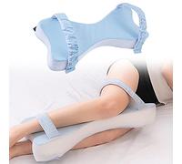 Foam Knee Pillow Leg Knee Orthopaedic Pillow for Sleeping on the Side, Bed Wedge Support Pillow for Back, Hip, Knee and Sciatica Pain Relief, Support Leg Positioner