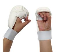Foam Lined Martial Art Gloves Adjustable Wrist Closure Karate Gloves Suitable For Comfortable Karate Training Gear Martial Art Gloves