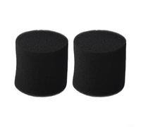 Foam Loud Speaker Port Bungs For Reducing Bass Boominess And Optimizing Audio In Home Studios With Close Wall Placement Black 2 Pack 35mm To 65mm Diameter Options(55x50)