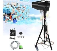 Foam Machine 1000W for Parties, Adjustable Angle Stage Jet Foam Maker, 6-10m Distance Coverage, Ideal for Outdoor Events, Water Parks, Pools, and More
