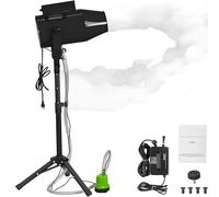 Foam Machine for Kids, 1000W High Power, Adjustable Angle, 6-10m Distance, 80㎡ Area, Manual Control, Perfect for Outdoor Parties and Events