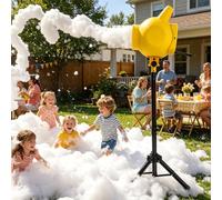 Foam Machine For Party, 4-In-1 Cannon With 5-7m Wide Coverage, Portable Maker With Adjustable Tripod,For Backyard Pool Birthday Carnival Festival