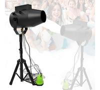 Foam Machine For Party, Stage Large Foams Machine Portable Foam Maker With 6-10M Distance And 80㎡ Coverage For Backyard, Pool, Outdoor Events, Birthdays, Celebrations & Party(Black)