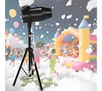 Foam Machine For Party, Up To 26.2 Feet Spray Distance, 1000W Foam Party Machine For Kids, Stable Vertical Design, Dense Foams Maker For Gatherings, Celebrations & Party(Black)