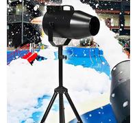 Foam Machine Party,Outdoor Indoor Jet Foam Machine,Professional Stage Effect Foam Cannon,Jet Foam Machine,Foam Machine for Wedding Bars Party Activities,For Garden, Pool(Black)