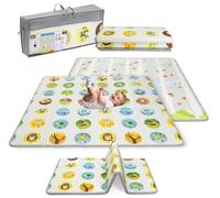 Chicco XXL Children's Play Mat 2-in-1, Baby with Animals and Landscape, Soft and Colourful Children's Room, Extra Large 200 x 180 cm, Foldable, 0+ Months