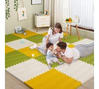 Foam Mats for Kids 18Pcs Puzzle Play Mats for Floor 30x30x1.2cm, Non-slip Non-toxic Foam Tiles for Kids