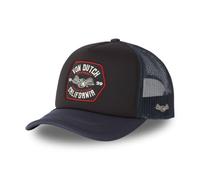 Von Dutch Men & Women Foam Cap, Adjustable Trucker Cap by Snapback, Black/Blue/White/Red, One Size