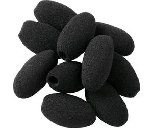 Foam Microphone Covers for Jabra PRO & BIZ x10 Pack of 10 Windfilter Foam Wind Screens from GN Jabra, for use with Jabra PRO 9400 and BIZ 2400